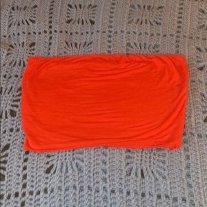 Orange Tube Top